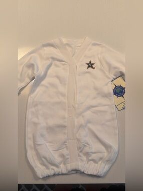 White Vanderbilt Baby Gown! New with tags! 3-6 months!
